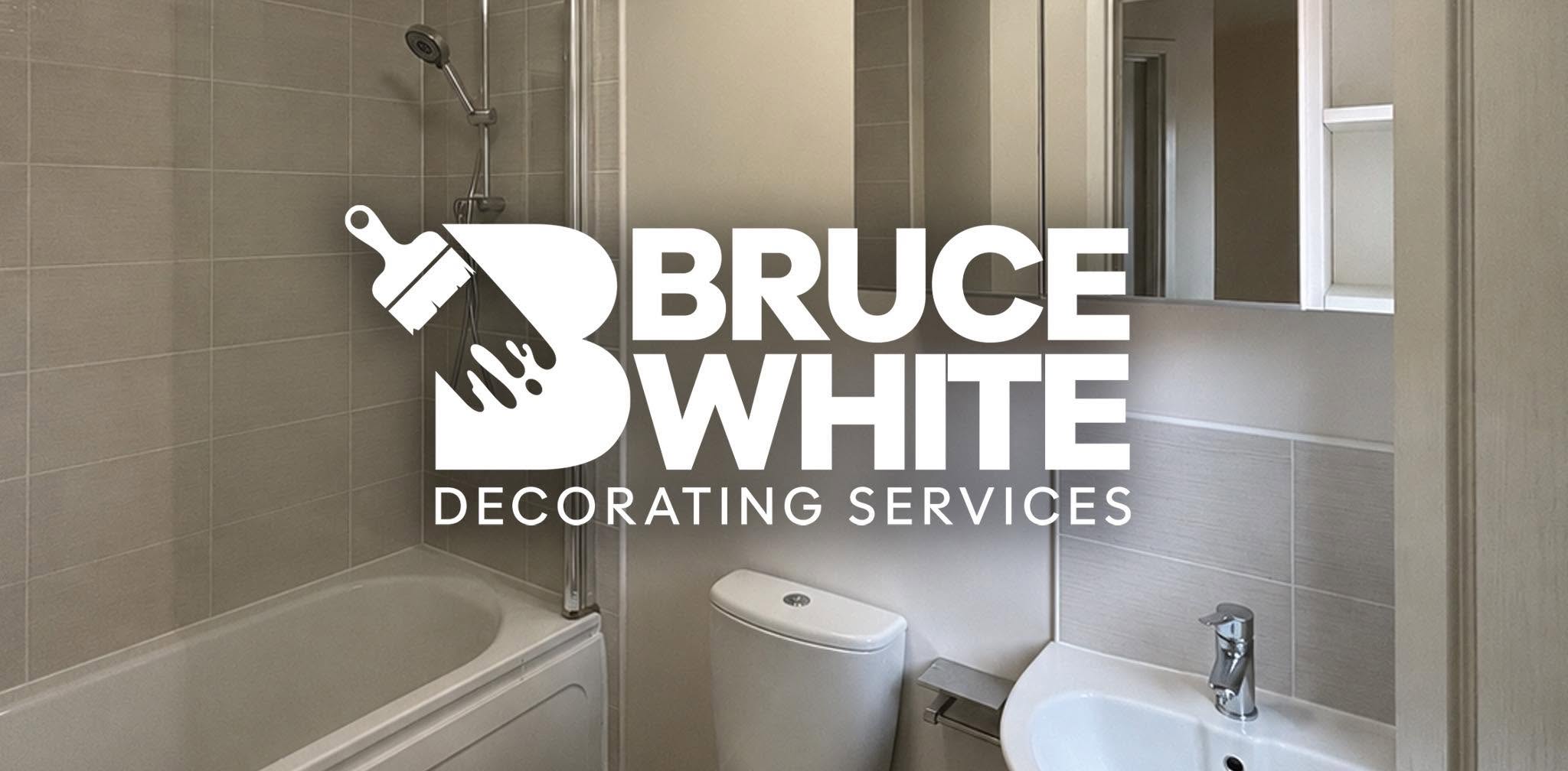 Bruce White Decorating Services brand identity